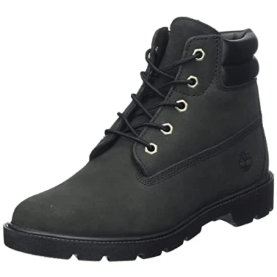 Image of Timberland Boy&#039;s Unisex Kids 6 Inch WR Basic (Toddler) Ankle Boot, Black, 8.5 UK Child