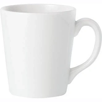 Image of Steelite Simplicity White Coffeehouse Mugs 340ml 340ml. White. Pack quantity: 36.