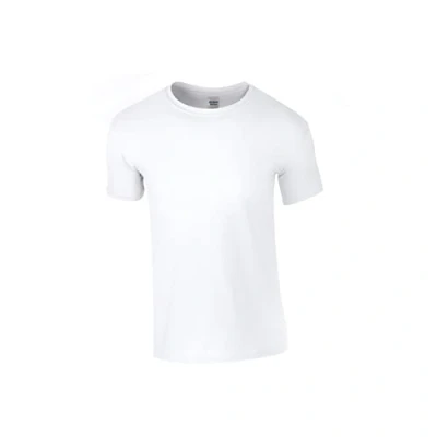 Image of Gildan Softstyle Adult T Shirt, White, 5XL