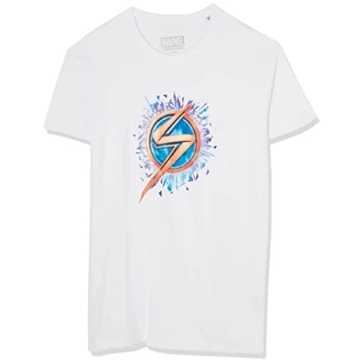 Image of Marvel Men&#039;s Uxmissmts009 T Shirt, White, XXL