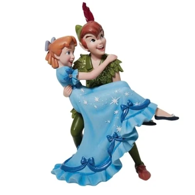 Image of Disney Showcase Collection Peter Pan &amp; Wendy Figurine, 8.26 Inch