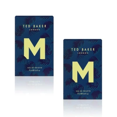Image of Ted Baker M EDT Duo Pack, Unique Notes of Tonka Bean and Sensual Musk with a Rich Woody Base, Mark Distinction, Man Eau de Toilette, 2 x 75ml