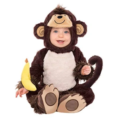 Image of amscan (PKT) (997538) Child Monkey Around Costume (18 24m)