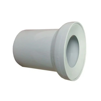 Image of 150mm Long White WC Toilet Waste Water Straight Pan Connector Soil Pipe 110mm