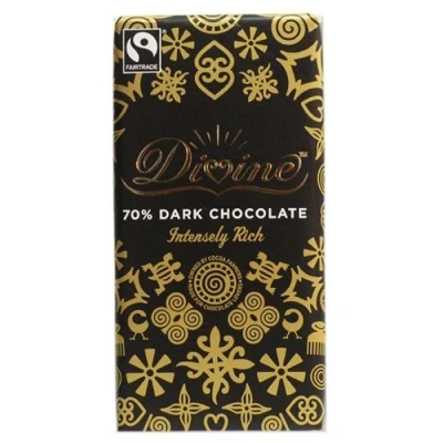 Image of Divine 70% Dark Chocolate 10 x 90g