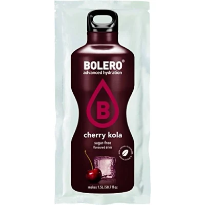 Image of Bolero Classic Powder Sachet, 9 g, Cherry Cola, 12 Count