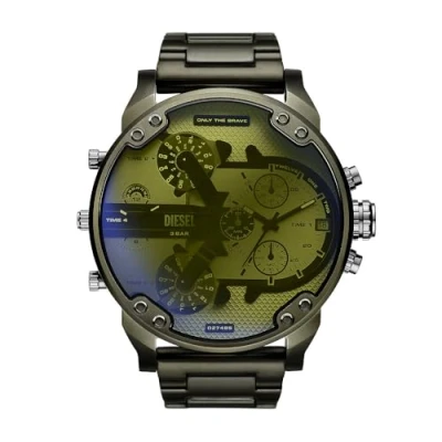 Image of Diesel Men&#039;s Analog Quartz Watch with Stainless Steel Strap DZ7485