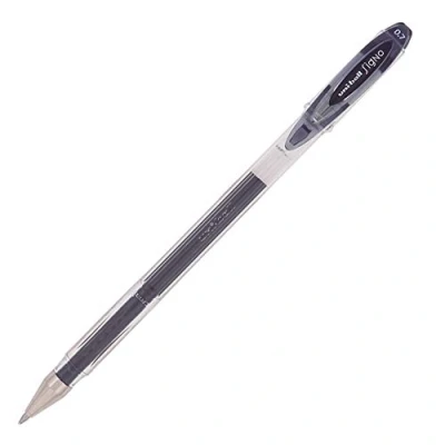 Image of Uni ball 322978 SigNo UM120 Gel Rollerball Pen 0.7 mm Tip 0.4 Line Ref 9001180 Black, Pack of 12