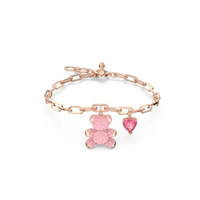 Image of Swarovski Bracelet, Women&#039;s, Size: Medium, Pink