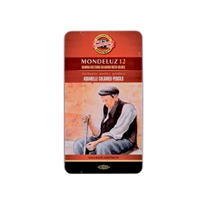Image of KOH I NOOR Mondeluz Aquarell Coloured Pencils (Set of 12)