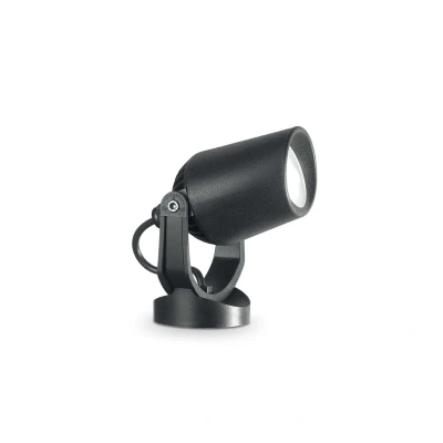 Image of Minitommy 1 Light Outdoor Spike Spotlight Black IP66, GU10