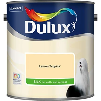 Image of Dulux Silk Lemon Tropics, 2.5 L