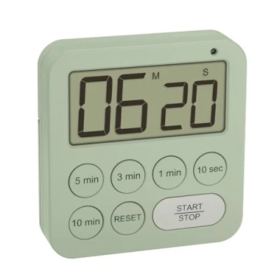 Image of TFA Dostmann 38.2056.04 Digital Timer and Stopwatch, 3 Volume Levels, Quick Easy Time Entry