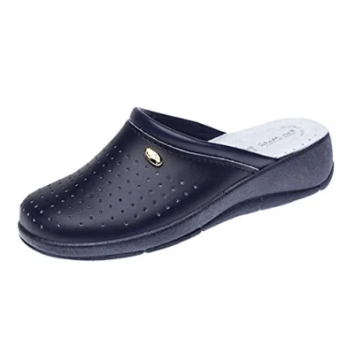 Image of World of Clogs &#039;San Malo&#039; Healthcare Clog in Navy 38