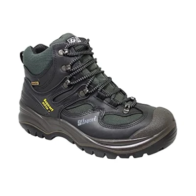Image of Grisport Men&#039;s Director S3 Safety Boots Black AMG006 12 UK