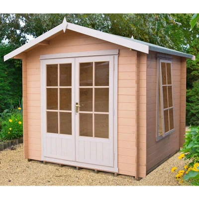 Image of Shire 19mm Log Cabins Barnsdale 8 X