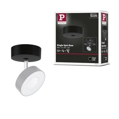 Image of Paulmann URail single spot power feed matt black