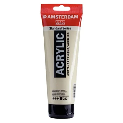 Image of Amsterdam Standard Series Acrylic Tube 250 ml Naples Yellow Green 282 (17122820)