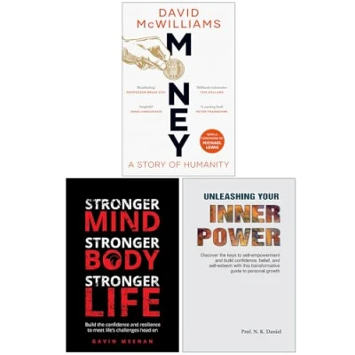 Image of Money A Story of Humanity, Stronger Mind Body Life &amp; Unleashing Your Inner Power 3 Books Collection Set