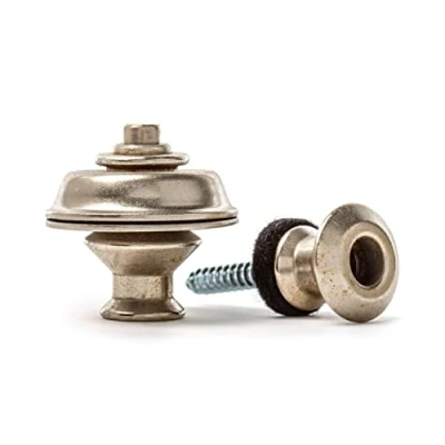 Image of Jim Dunlop SLS1035VN Straplock Set Dual Design Vintage Nickel