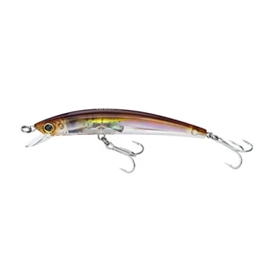 Image of Yo Zuri F1148 RBK Crystal 3D Minnow (S) 90Mm 3 1/2&quot;, Multi, One Size (F1148RBK)