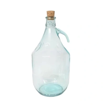 Image of DIAH DO IT AT HOME 1 x 5L Glass Demijohn with a Solid Cork Storage Carboy Fermenter