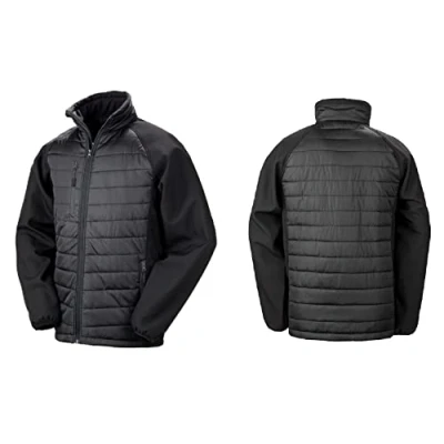 Image of Hunter Outdoor Mens Softshell Hybrid Jacket (as8, alpha, l, regular, regular)