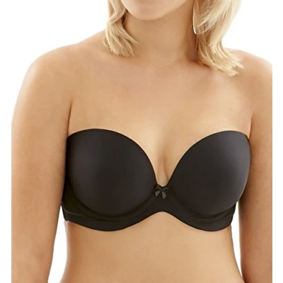 Image of Cleo By Panache Womens Koko Multiway Strapless Plunge Bra Black Size 34D