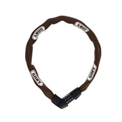 Image of ABUS Chain Lock Tresor 1385, Combination Lock, Made of Hardened Steel, 7 mm Square Chain, Security Level