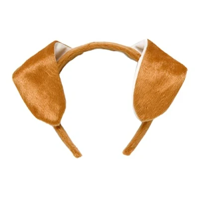 Image of Short Dog Ears Accessory for Animal Fancy Dress