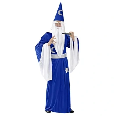 Image of &quot;WIZARD&quot; (robe with collar, belt, hat) (XXL)