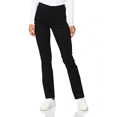 Image of Salsa Secret Push in Slim True Black Jeans