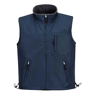 Image of Portwest RS Reversible Bodywarmer Navy 4XL