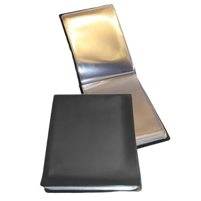 Image of UKOM Black 20 Page A6 Nyrex/Nirex Folder Document Holder