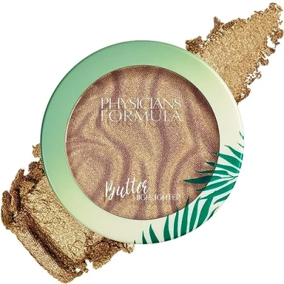 Image of Physician&#039;s Formula, Inc. Murumuru Butter Highlighter Cream to Powder Ultra Rich Formula with for a Radiant Finish Lightweight and Blendable Coverage Champagne