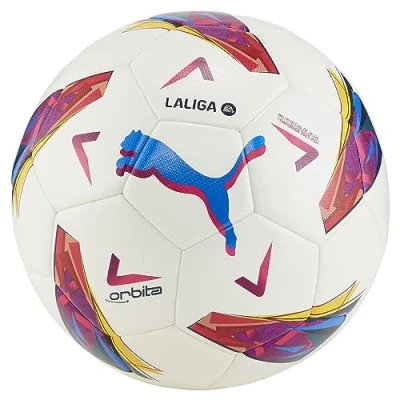 Image of Puma Official Orbita Laliga 1 (Fifa Quality Pro) Wp Unisex Winter Accessory Set 5, White
