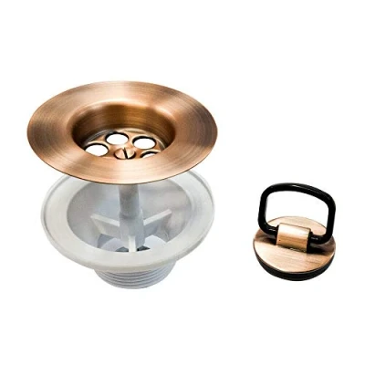 Image of Astini, RAK, Rangemaster, Caple 65mm Copper Belfast Sink Plug Waste BSW6CP2H