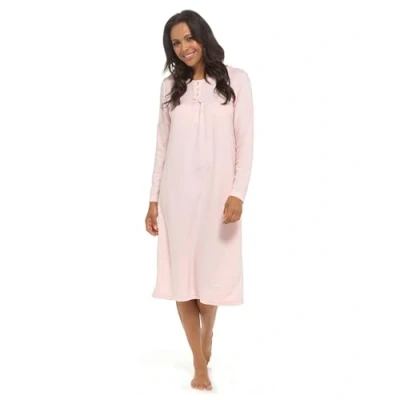 Image of Undercover Ladies Polar Fleece Nightie LN416 Pink 18 20