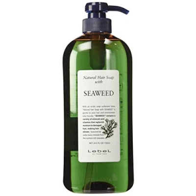 Image of Lebel Cosmetics Shampoo Natural Hair Soap With Seaweed 720Ml (Japan Import)