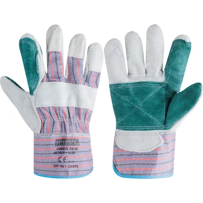 Image of Sitesafe Double Palm Heacy Duty Rigger Gloves Size 10