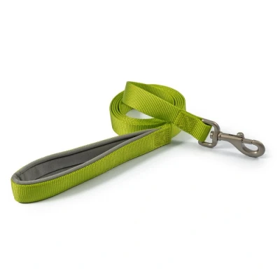 Image of Ancol Viva Padded Snap Lead Lime 100 x 1.2cm