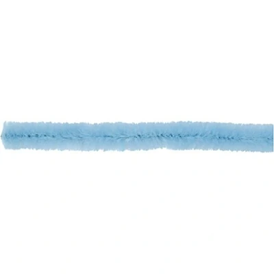 Image of Pipe Cleaners, thickness 6 mm, L: 30 cm, blue, 50pcs