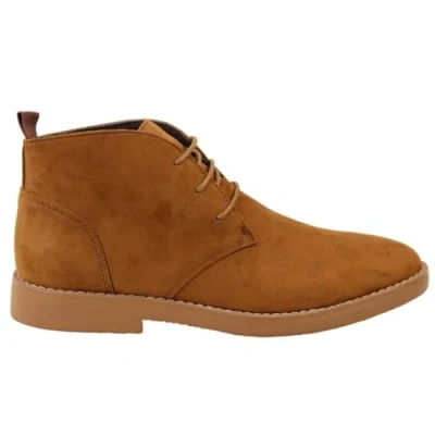 Image of TruClothing Mens&#039;s Chukka Desert Ankle Boots Lace Up Suede Shoes Tan 8 UK