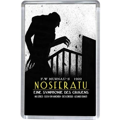 Image of Nosferatu Shadows Classic Horror Fridge Magnet 5 x 7.5 cm
