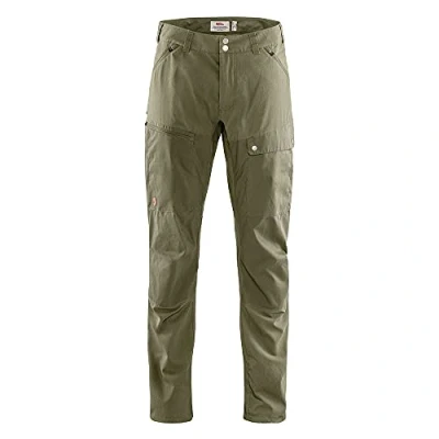 Image of FJALLRAVEN Men&#039;s Abisko Casual Trousers, Savanna Light Olive, 54 (EU)
