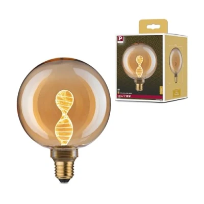 Image of Paulmann 28881 LED Light Bulb Inner Glow Edition Globe G125 180 lm Gold 3.5 Watt 1800 K E27