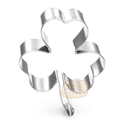 Image of Stainless Steel Kitchen Tool Cookie Cutter Clover