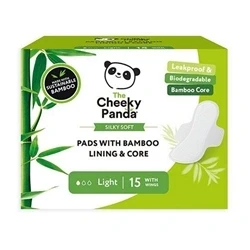 Image of Cheeky Panda Pads with Bamboo Lining + Core Light (Pack of 6) SPADS240MM