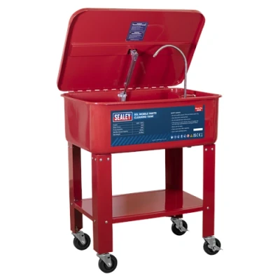 Image of Sealey Mobile Parts Cleaning Tank 50L