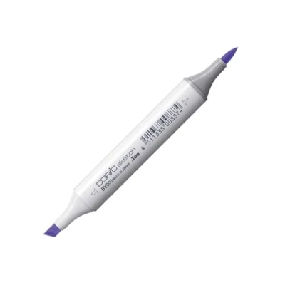 Image of COPIC Sketch Coloured Marker Pen (BV 000) Iridescent Mauve, For Art &amp; Crafts, Colouring, Graphics, Highlighter, Design, Anime, Professional Beginners, Supplies Colouring Books